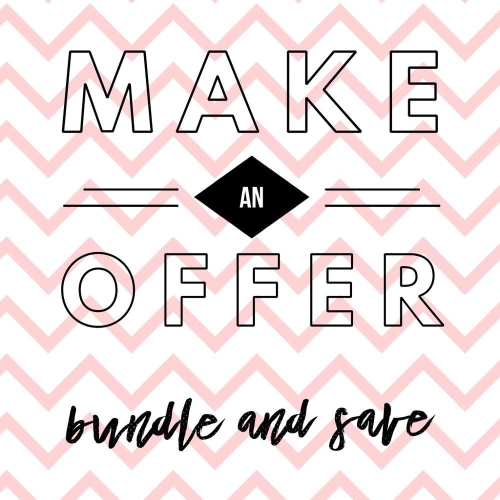 Reasonable offers welcome!